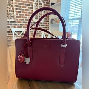 Radley London Burgundy Satchel